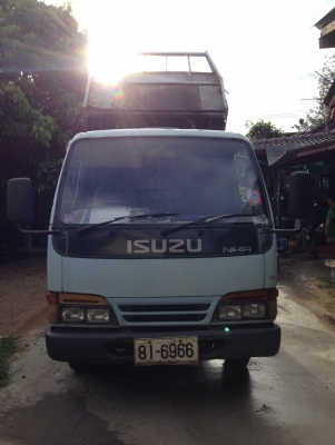 ISUZU NKR ปี38 เกรีย์สั้น ยกหัวได้