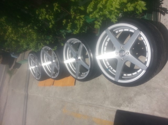 ขาย แม็ก18 NAYA สภาพสวยพร้อมยางปี2013 ใหม่ๆดอกเต็มๆคับ