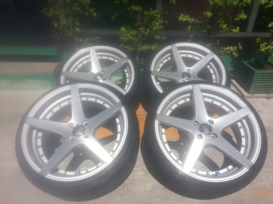 ขาย แม็ก18 NAYA สภาพสวยพร้อมยางปี2013 ใหม่ๆดอกเต็มๆคับ