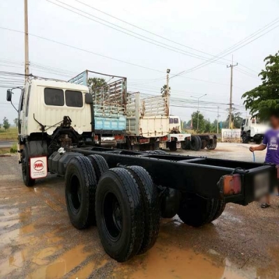 ขายหัวแชสซีสิบล้อ Hino 3H เครื่องเดิม HO7D-195 แรง เกียร์เดิม ช่วงล่างเดิม ทะเบียนพร้อม