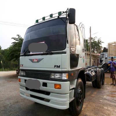 ขายหัวแชสซีสิบล้อ Hino 3H เครื่องเดิม HO7D-195 แรง เกียร์เดิม ช่วงล่างเดิม ทะเบียนพร้อม