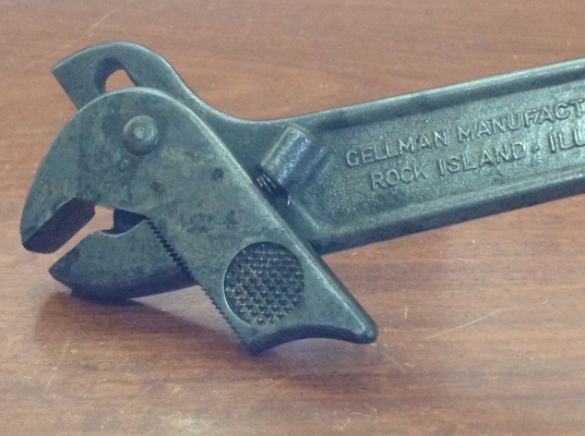 ขายประแจเลื่อนโบราณ 12" No.121 Pat.no. APR. 17,1923 อายุ 91 ปี