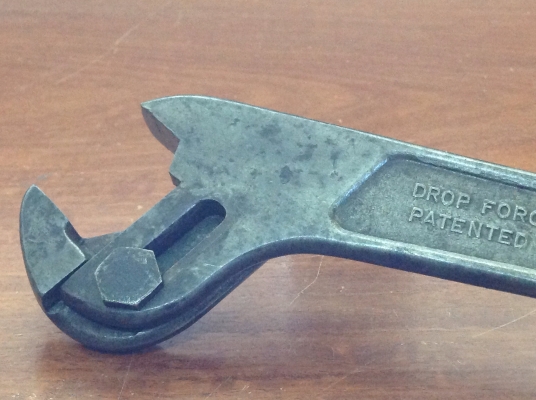 ขายประแจเลื่อนโบราณ 12" No.121 Pat.no. APR. 17,1923 อายุ 91 ปี