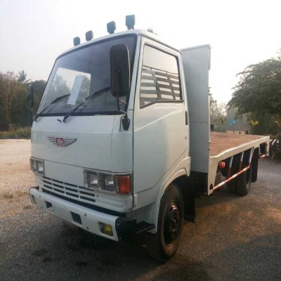 ขายรถหกล้อพื้นเรียบ HINO FB113 เครื่อง WO4D-117 แรง ทะเบียนพร้อม