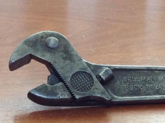 ขายประแจเลื่อนโบราณ 9" No.91 Pat.no. APR. 17,1923 อายุ 91 ปี