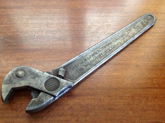 ขายประแจเลื่อนโบราณ 9" No.91 Pat.no. APR. 17,1923 อายุ 91 ปี