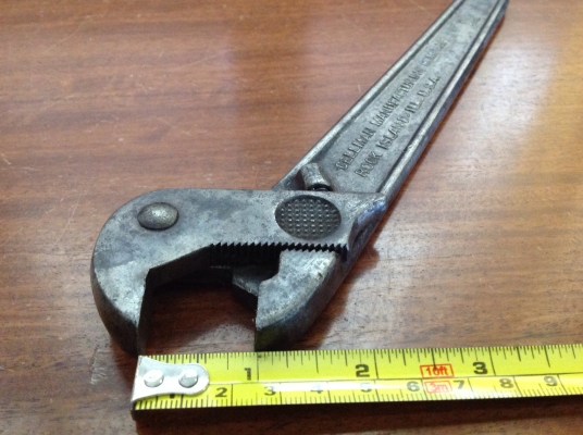 ขายประแจเลื่อนโบราณ 9" No.91 Pat.no. APR. 17,1923 อายุ 91 ปี