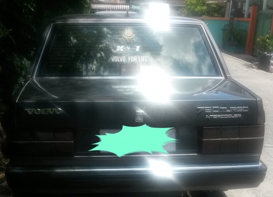 ขาย VOLVO 760Turbo (เจ้าของขายเอง) ขาย VOLVO 760Turbo (เจ้าของขายเอง)
