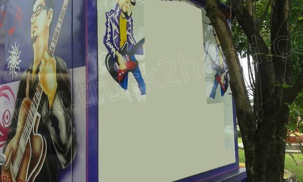 รถบรรทุก 6 ล้อตู้ 5 บาน ISUZU รุ่น NPR(EURO3)