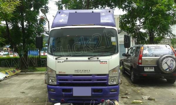 รถบรรทุก 6 ล้อตู้ 5 บาน ISUZU รุ่น NPR(EURO3)