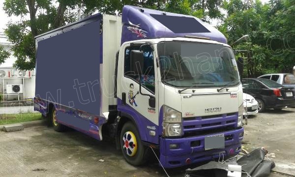 รถบรรทุก 6 ล้อตู้ 5 บาน ISUZU รุ่น NPR(EURO3)