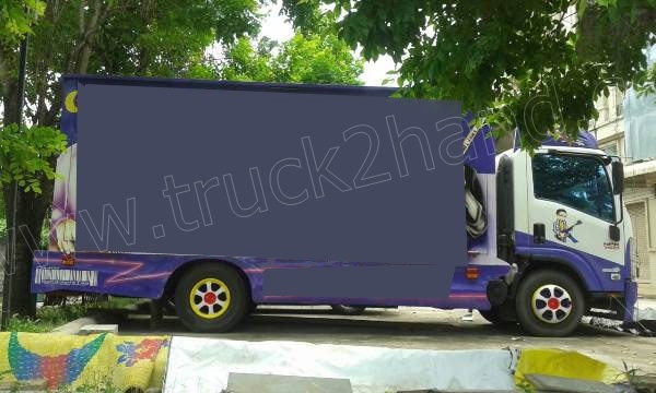 รถบรรทุก 6 ล้อตู้ 5 บาน ISUZU รุ่น NPR(EURO3)