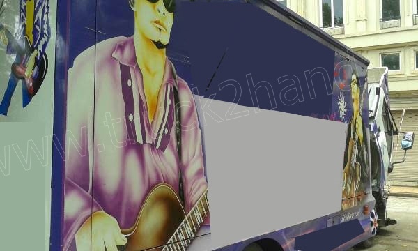 รถบรรทุก 6 ล้อตู้ 5 บาน ISUZU รุ่น NPR(EURO3)