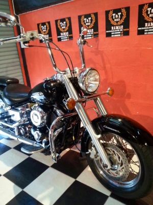 T&amp;T BIKE RAMA2ขายYAMAHA DRAGSTAR 400 CLASSIC 2003 เอกสาร inv+สพม แท้ สภาพนางฟ้า ราคา99500 ฿