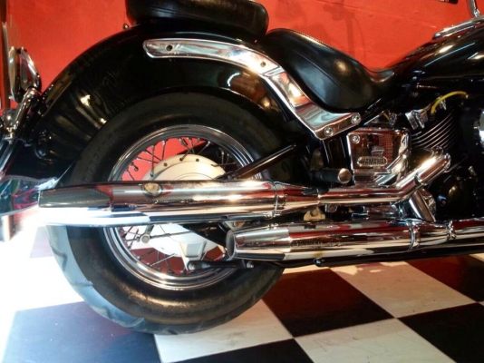 T&amp;T BIKE RAMA2ขายYAMAHA DRAGSTAR 400 CLASSIC 2003 เอกสาร inv+สพม แท้ สภาพนางฟ้า ราคา99500 ฿
