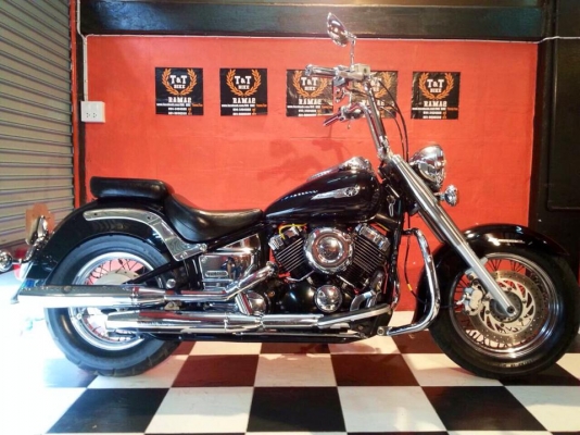 T&amp;T BIKE RAMA2ขายYAMAHA DRAGSTAR 400 CLASSIC 2003 เอกสาร inv+สพม แท้ สภาพนางฟ้า ราคา99500 ฿