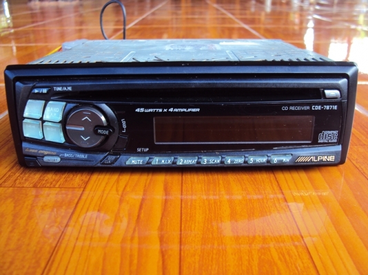 ขายวิทยุ-ซีดี ALPINE  7871E