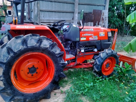 ขายแทรคเตอร์คูโบต้า L4508 DI ใบมีดดันดินผาล6ตราช้างพร้อมใช้งานครับ ขายแทรคเตอร์คูโบต้า L4508 DI ใบมีดดันดินผาล6ตราช้างพร้อมใช้งานครับ