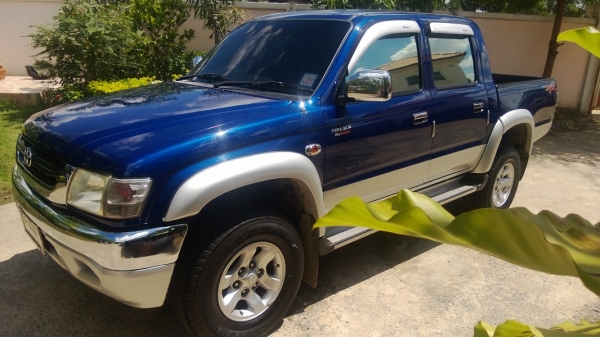 ขายรถที่บ้านถูกด่วน ราคาแบ่งกันใชัสวยพร้อมใช้  กับช่วงนี้เอาใว้ขนของหนีน้ำกันคับ เกียธรรมดาขับ4X4เครื่องช่วงล่างแน่นๆไม่เคยชนไม่เคยลุยใช้งานน้อย