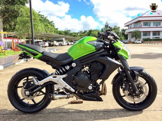 KAWASAKI ER6N 650cc ปี2013 สภาพป้ายแดง วิ่ง6,xxx ทะเบียนพร้อมโอน 204,000 -