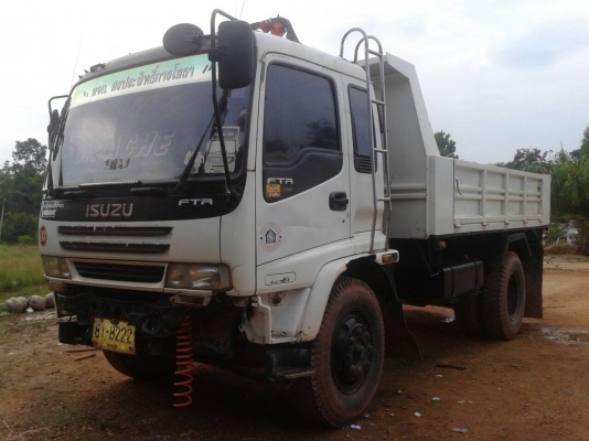 6ล้อดั้มพ์ ISUZU FTR200แรงม้า ปี50 สภาพสวย เครื่องดี คัทซีสวย พร้อมใช้งาน ราคาต่อรองได้ เล่มพร้อมโอน 087-2976734