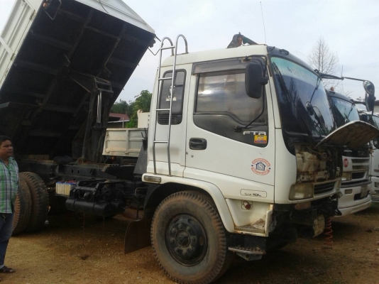 6ล้อดั้มพ์ ISUZU FTR200แรงม้า ปี50 สภาพสวย เครื่องดี คัทซีสวย พร้อมใช้งาน ราคาต่อรองได้ เล่มพร้อมโอน 087-2976734