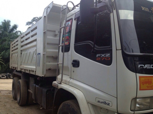 10ล้อดั้มพ์ 2เพลา ISUZU FXZ270แรงม้า ปี51 มีระบบลาก เครื่องดี นิ่ม คัทซีสวย พร้อมใช้งาน ราคาต่อรองได้ 087-2976734