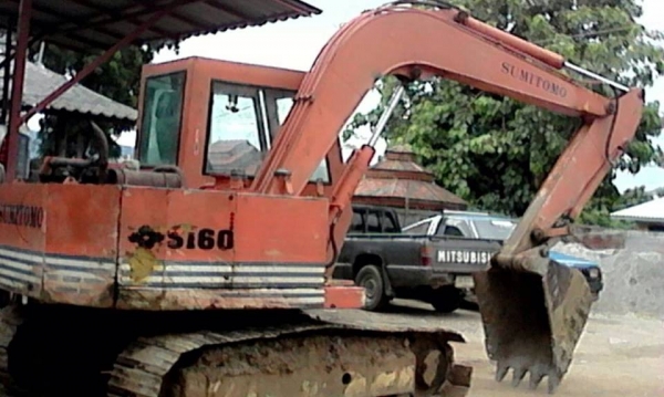 SUMITOMO S160 เท่ากับ PC60 รถสวย ใช้งานดี มีเอกสารใบแจ้งจำหน่าย