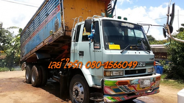 ***ขายแล้วครับขอบคุณ Truck2hand ขาย10ล้อ2เพลาดั้ม"240หัวขาว" ISUZU ROCKY FXZ23NFY-K 6SD1-240HP เครื่องเดิมเกียร์เดิม 6SD1-240แรง เครื่องแน่นๆ แรงดี ไม่เยิ้ม เสียงนิ่ม เกียร์ดีไม่มีหลุดไม่มีหอน ช่วงล่างเดิม คัสซีสวยจัด เดิมๆไม่มีบวม กระบะดั้มเกษต