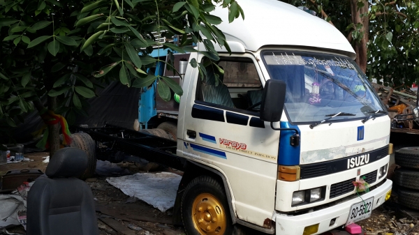 ขาย6ล้อ อีซูซุNPR เครื่อง 4BE1 คัสซียาว3.80 เมตร สภาพดี เหมาะสำหรับนำไปต่อดั๊ม