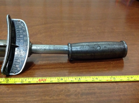 ขายประแจปอนด์ Vintage Torque wrench 1/2"