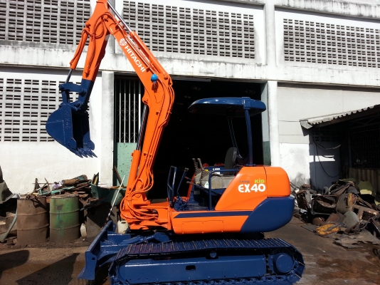ขาย รถขุด HITACHI  รุ่น EX40 แทร็กเหล็ก มือสองญี่ปุ่น