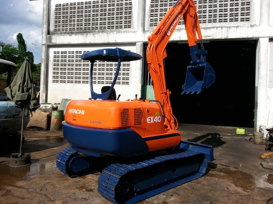 ขาย รถขุด HITACHI รุ่น EX40 แทร็กเหล็ก มือสองญี่ปุ่น ขาย รถขุด HITACHI รุ่น EX40 แทร็กเหล็ก มือสองญี่ปุ่น