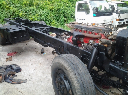 ขายแซสซีช่วงล่างKM540 พร้อมเครื่องWO6E 165แรง เครื่องแน่นๆ แซสซีสวยๆไม่บวม พร้อมทะเบียน ม.79 ยาว7เมตร เอกสารพร้อมโอน ขายถูก 156000 บาท เท่านั้น