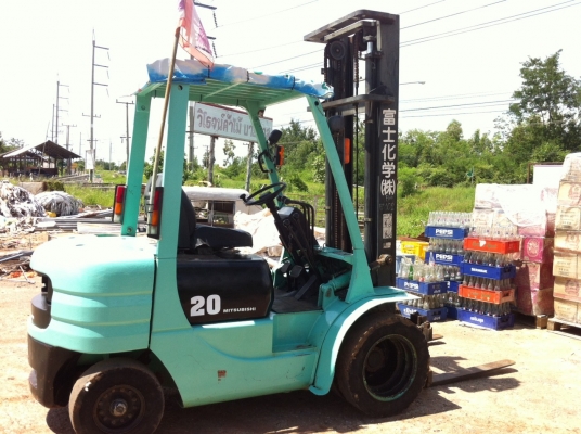 ขายโฟล์คลิฟท์ Mitsubishi FD20 นำเข้าญี่ปุ่นแท้