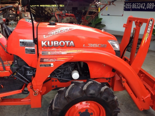คูโบต้า L3608 4 WD 2 เพลาใบมีดตราช้างสเปเชียว ..พร้อมใช้งาน