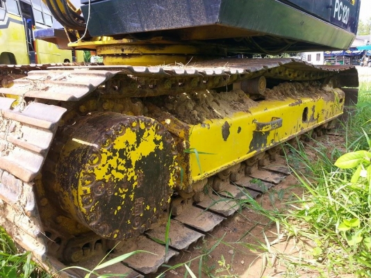 ขายรถแบคโค KOMATSU PC120-5 เครื่องเดิม ปั๊มเดิม เอวแน่น ทำงานเร็ว สภาพพร้อมใช้งาน ราคา800,000  สนใจโทร090-8588220คุณนะ  ID:narong498  หรือ www.truck.in.th/498