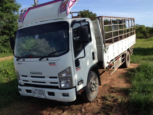 ขายISUZU NPR150แรง ยาว5เมตร เครื่องดี แคชซีสวย ยางดี ภายในสวย แอร์เย็น สภาพพร้อมใช้งาน เอกสารพร้อมโอน ราคา790,000 สนใจโทร 090-8588220คุณนะ ID:narong498 หรือ www.truck.in.th/498