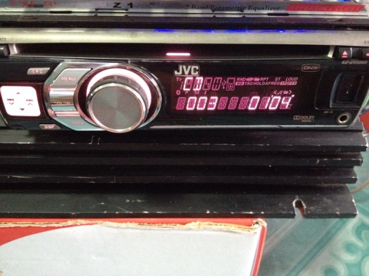 เครื่องเล่นดีวีดี JVC 5505 มือสองสภาพดีเดิมๆใช้งานปกติ ไฟหน้าปัดเปลี่ยนสีได้ ขาย 2950 บาท เครื่องเล่นดีวีดี JVC 5505 มือสองสภาพดีเดิมๆใช้งานปกติ ไฟหน้าปัดเปลี่ยนสีได้ ขาย 2950 บาท