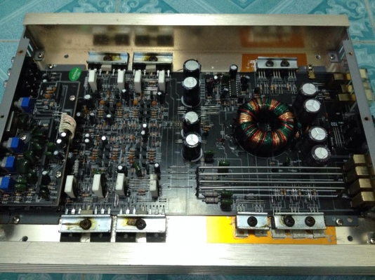แอมป์4ch DTS DT-400-4 มือสองสภาพดี เสียงดีมาก แรงๆ ขาย 1950 บาท