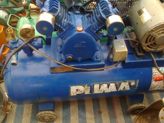 ปั้มลมพูมามอเตอร์โตชิบา 1/2 แรง