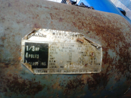 แท่นสว่านไต้หวันมอเตอร์โตชิบา 1/3 แรง