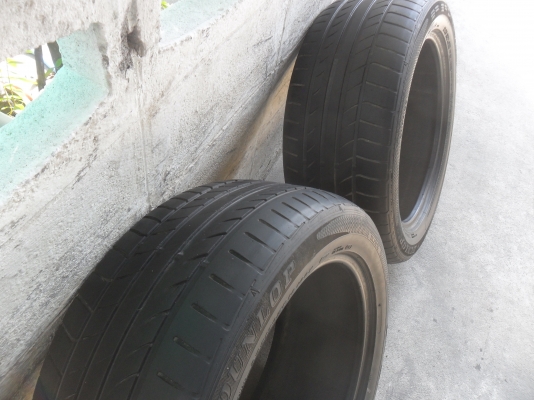 ยาง DUNLOP 245/50ZR18 ปี09 สวยๆ 1 คู่ ราคา 1800 บาท