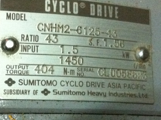 มอเตอร์เกียร์ทด MITSUBISHI ขนาด 2 แรงม้า 3 เฟส 220 - 420 V. หมุนที่ 43 รอบต่อนาที ของใหม่ยังไม่เคยถูกใช้งาน มอเตอร์เกียร์ทด MITSUBISHI ขนาด 2 แรงม้า 3 เฟส 220 - 420 V. หมุนที่ 43 รอบต่อนาที ของใหม่ยังไม่เคยถูกใช้งาน