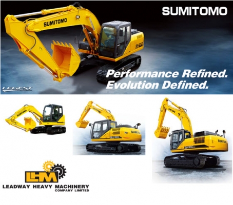 *** ขาย *** รถขุด-รถปูยาง SUMITOMO รถบรรทุก ออฟ-ไฮเวย์-รถเครน TEREX