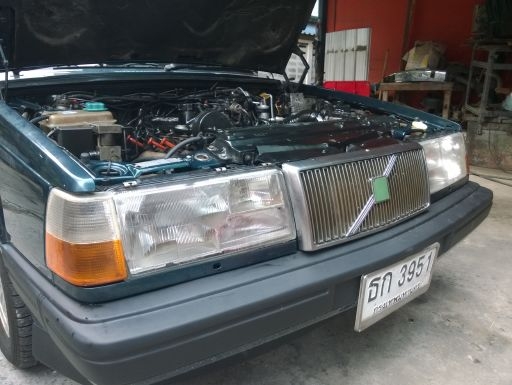 ขาย Volvo 940 GLE 1993 เครื่องเดิม+LPGลงเล่ม เกียร์Auto เบรกABS เบาะคนขับปรับไฟฟ้า
