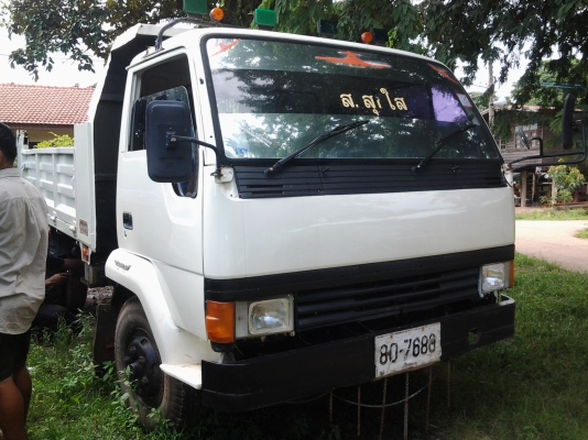 MITSU FK315E ดั้มเครื่อง 6D14คัชชีคุณหลง ทะเบียน ม.79 เล่มชุดโอนครบ