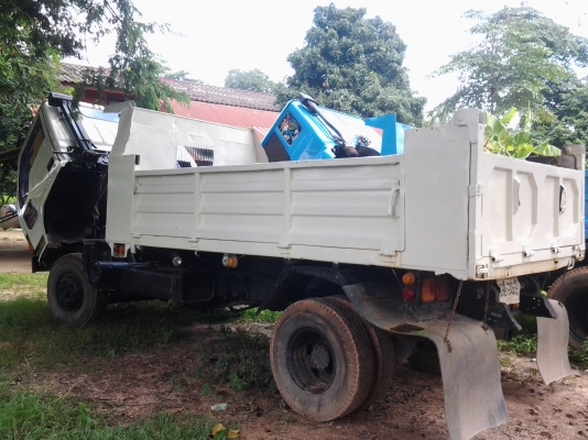 MITSU FK315E ดั้มเครื่อง 6D14คัชชีคุณหลง ทะเบียน ม.79 เล่มชุดโอนครบ