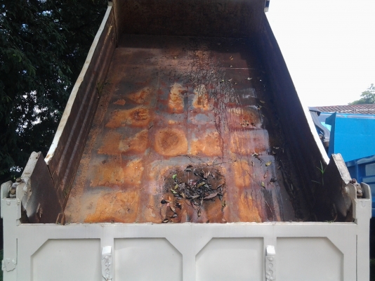 MITSU FK315E ดั้มเครื่อง 6D14คัชชีคุณหลง ทะเบียน ม.79 เล่มชุดโอนครบ