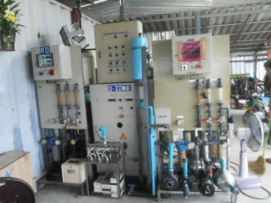 ขายเครื่องกรองน้ำ RO + OZONE ชุดใหญ่พร้อมใช้